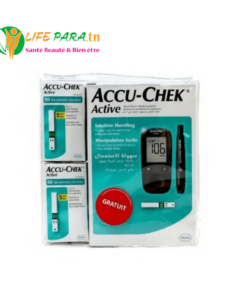 ACCU-CHEK Active  1 appareil + 100 bandelettes + 1 stylo LIVRAISON GRATUITE