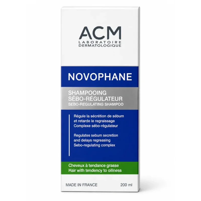 ACM NOVOPHANE Shampooing séborégulateur, 200ml