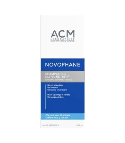 ACM Novophane Ultra-Nutritive Shampooing Cheveux secs, 200 ml-3760095251240