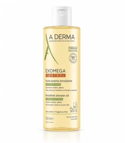 ADERMA EXOMEGA CONTROL Huile Lavante Émolliente Anti Grattage 200ML