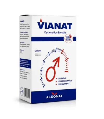 ALEONAT Vianat 4 gélules performance masculine