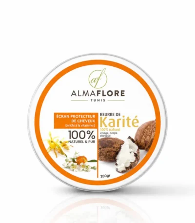 ALMAFLORE Beurre de Karité ylang ylang et Orange 100gr