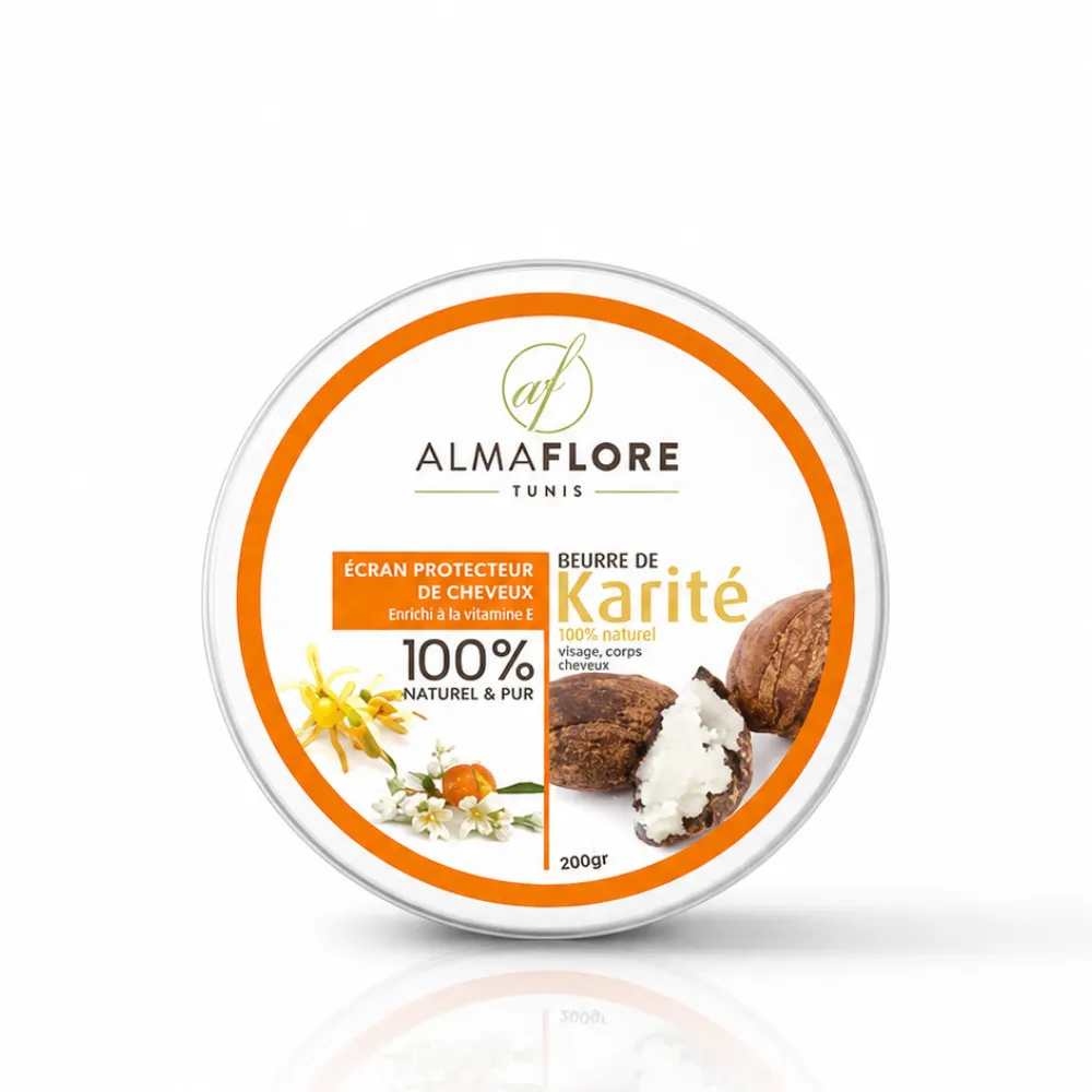 ALMAFLORE Beurre de Karité ylang ylang et Orange 100gr ALMAFLORE Beurre de Karité ylang ylang et Orange 100gr