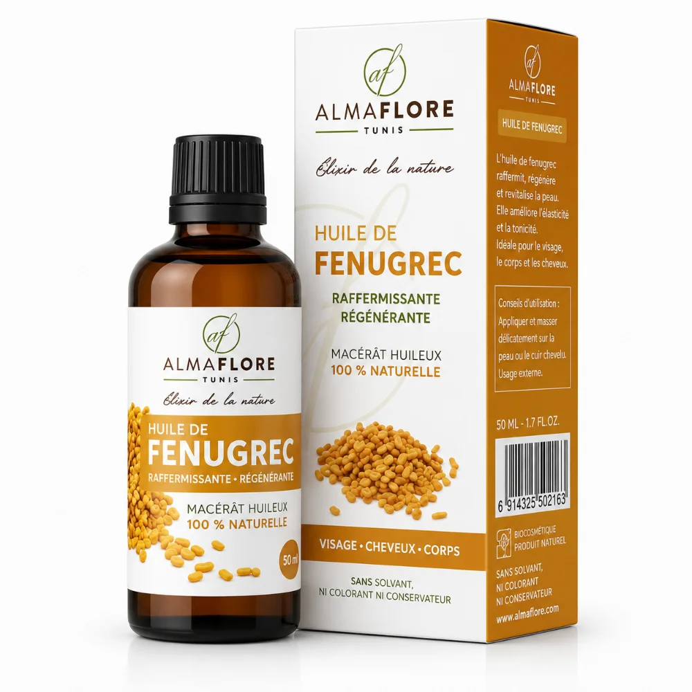 ALMAFLORE Huile de Fenugrec, 50 ML ALMAFLORE Huile de Fenugrec, 50 ML
