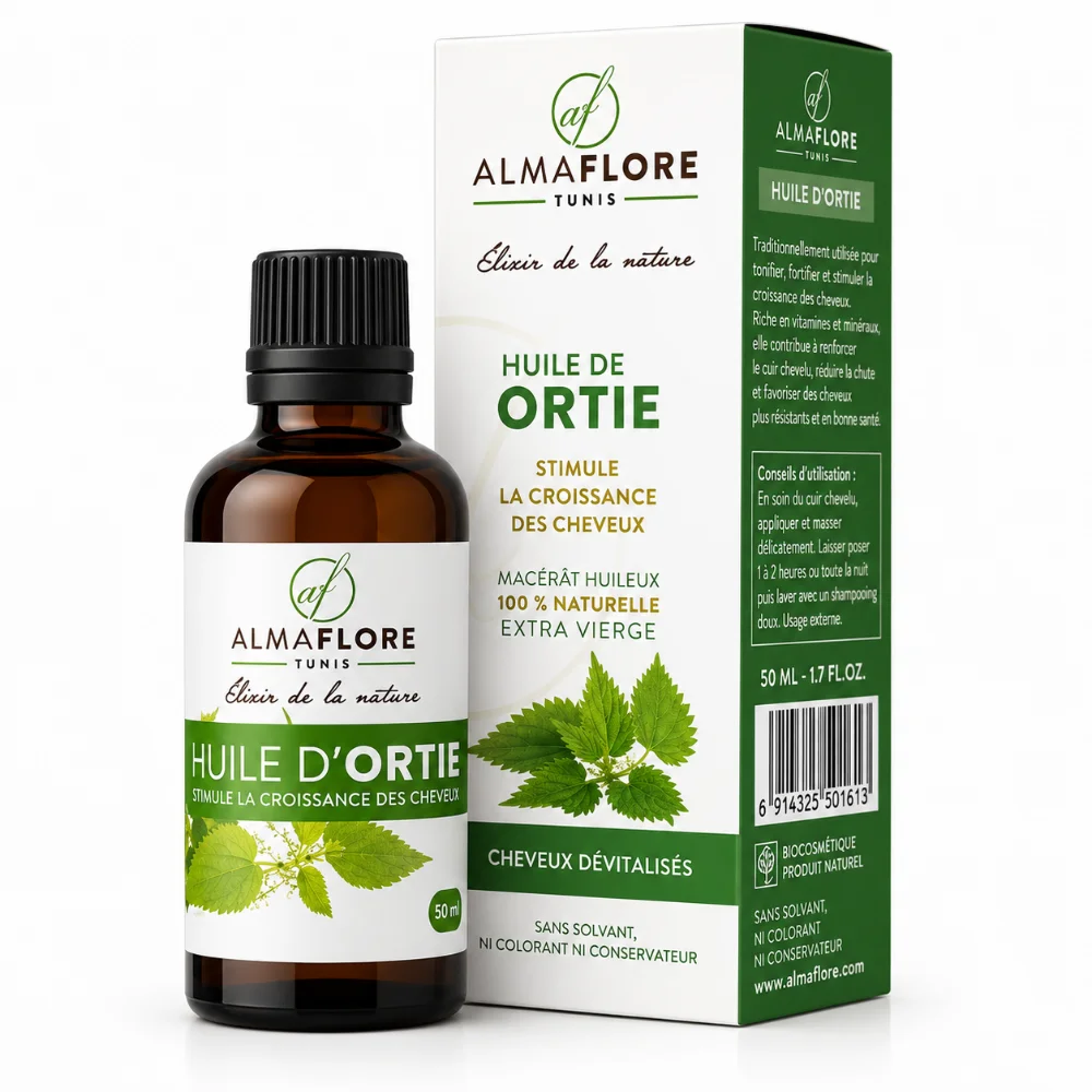 ALMAFLORE Huile d'ortie, 50 ml ALMAFLORE Huile d'ortie, 50 ml