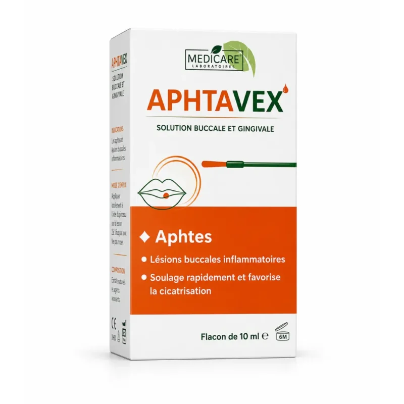 APHTAVEX SOLUTION BUCCALE ET GINGIVALE
