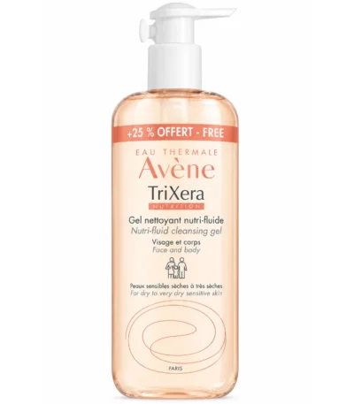 AVENE TRIXERA GEL NETTOYANT NUTRI FLUIDE 400ML