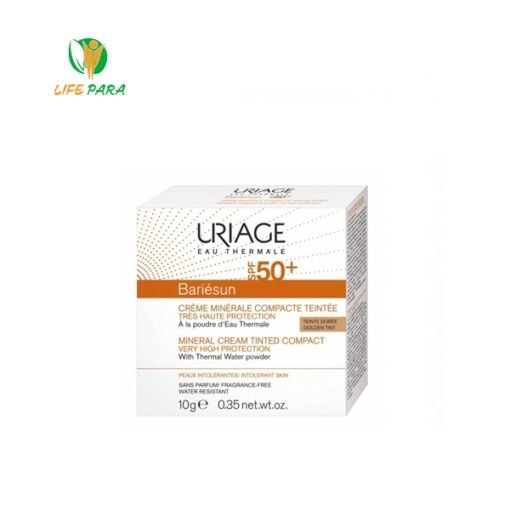 BARIÉSUN - Crème Minérale Compacte Teintée Dorée SPF50+