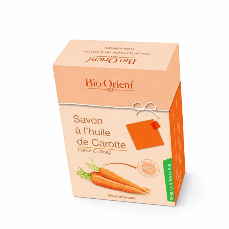 BIO ORIENT Savon à l'huile de carotte Lifepara Tunisie