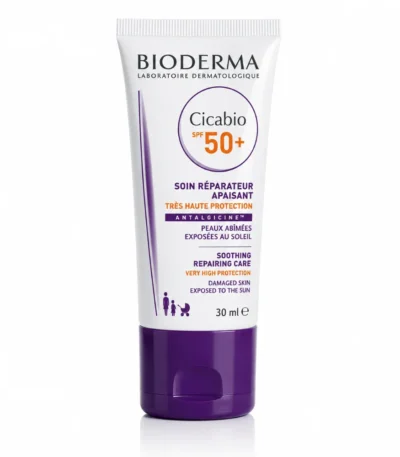 BIODERMA CICABIO SPF50+ SOIN REPARATEUR APAISANT 30ML
