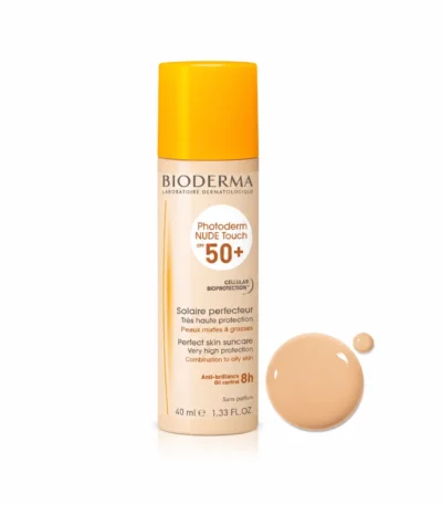 BIODERMA Photoderm NUDE Touch SPF 50+ Teinte Claire, 40ml