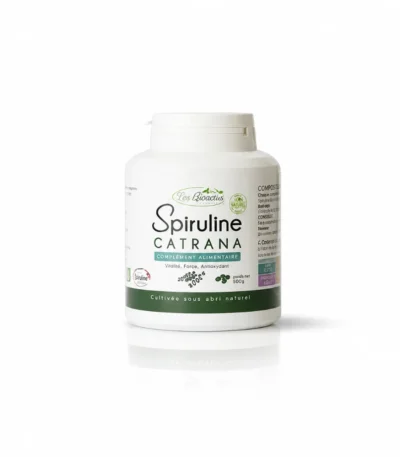 BIOGATRANA Spiruline 180 Gélules