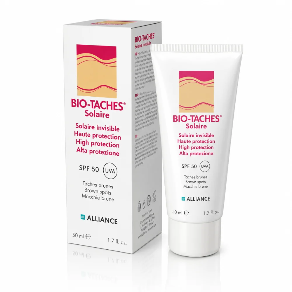 BIOTACHES Solaire Haute protection SPF50 Teinté, 50ml BIOTACHES Solaire Haute protection SPF50 Teinté, 50ml