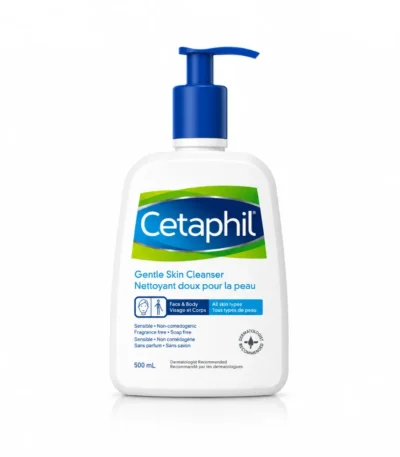 CETAPHIL LOTION NETTOYANT PEAU SECHES ET SENSIBLES 500ML