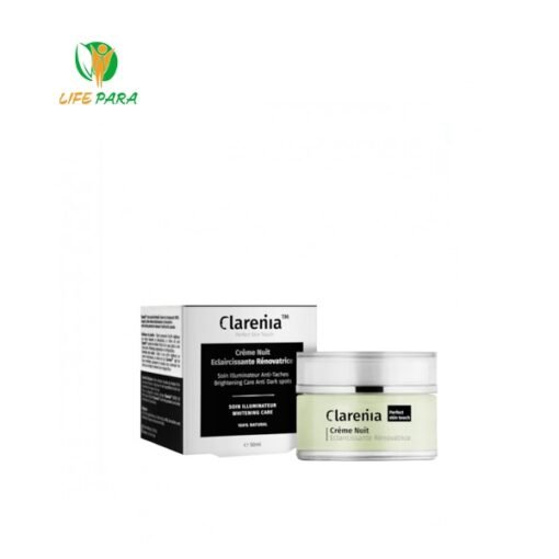 CLARENIA CRÈME DE NUIT ECLAIRCISSANTE & RÉNOVATRICE PNS - 50ml