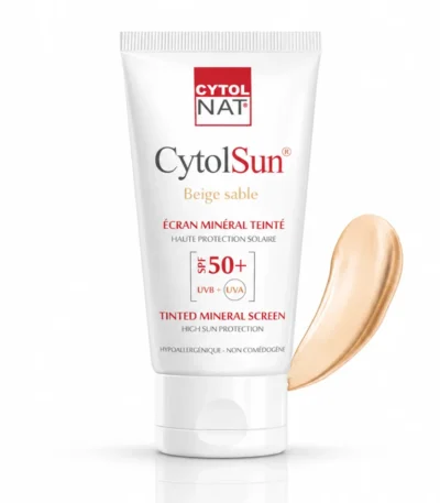 CYTOLSUN Écran Minéral Teinté – Beige Sable