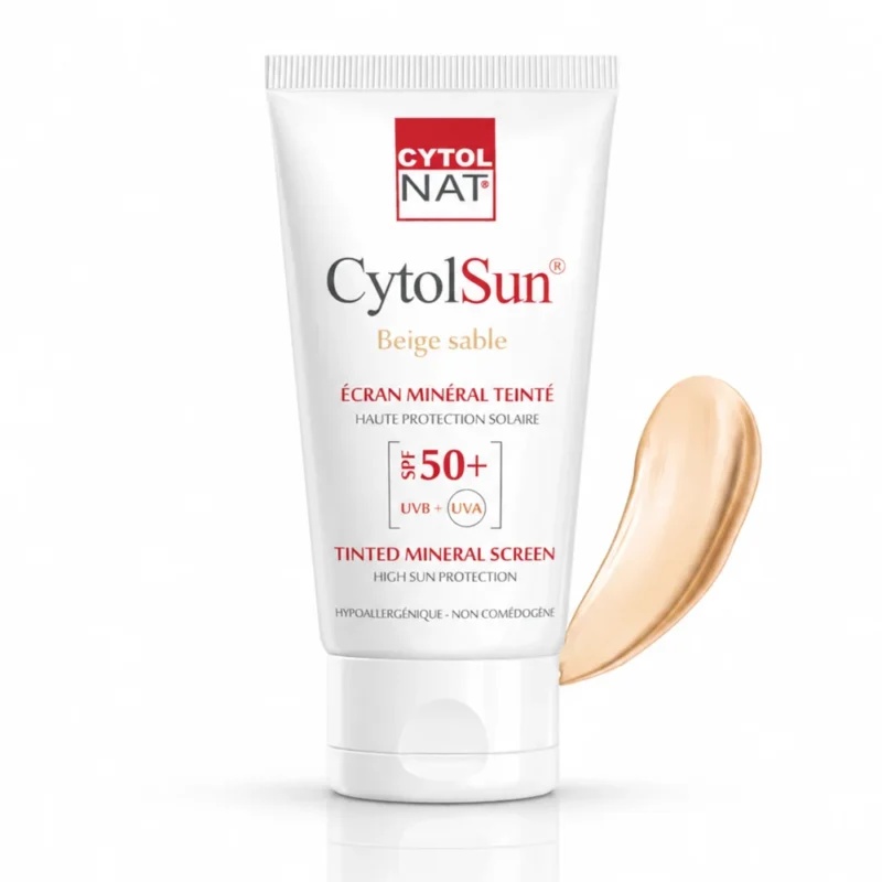 CYTOLSUN Écran Minéral Teinté – Beige Sable