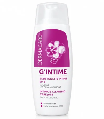 DERMACARE G’INTIME SOIN TOILETTE INTIME ph8 – 200 ml