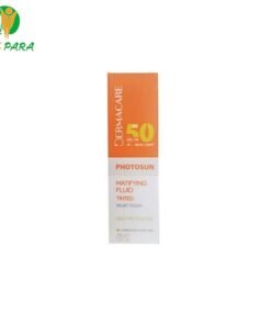 DERMACARE PHOTOSUN 01 FLUIDE MATIFIANTE TEINTE BEIGE ECLAT SPF 50+