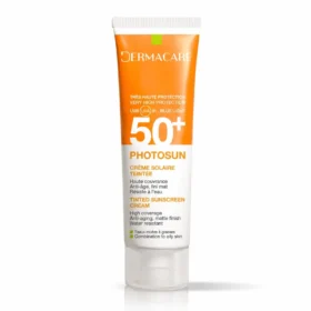 DERMACARE PHOTOSUN Crème Solaire Teintée 02 Peaux Mixtes A Grasses spf50+ 50ml
