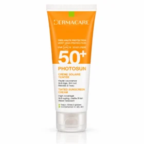 DERMACARE PHOTOSUN Crème Solaire Teintée 1.5 Peaux Mixtes A Grasses spf50+ 50ml