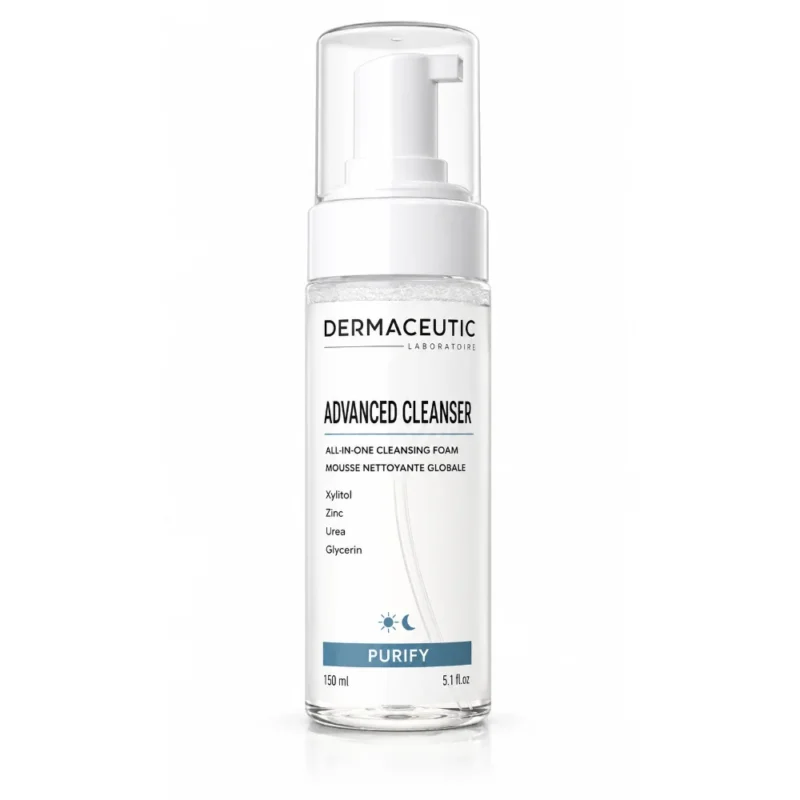 DERMACEUTIC ADVANCED CLEANSER MOUSSE NETTOYANTE DEMAQUILLANTE EXPERTE 150ML