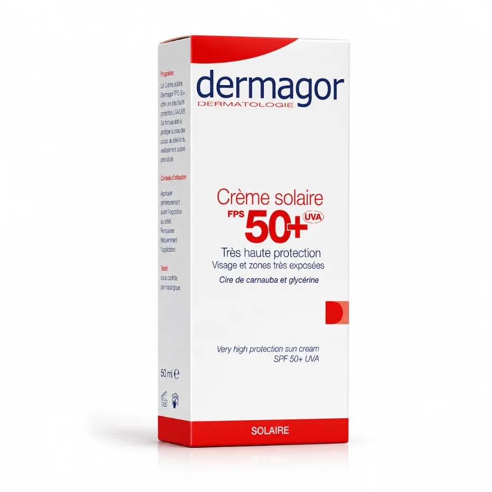 DERMAGOR Crème solaire SPF50+, 40ML DERMAGOR Crème solaire SPF50+, 40ML