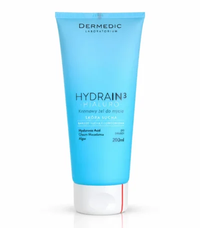 DERMEDIC Hydrain 3 HIALURO – Gel Nettoyant 200ml