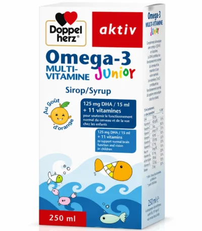 DOPPELHERZ AKTIV OMEGA-3 JUNIOR 250 ML