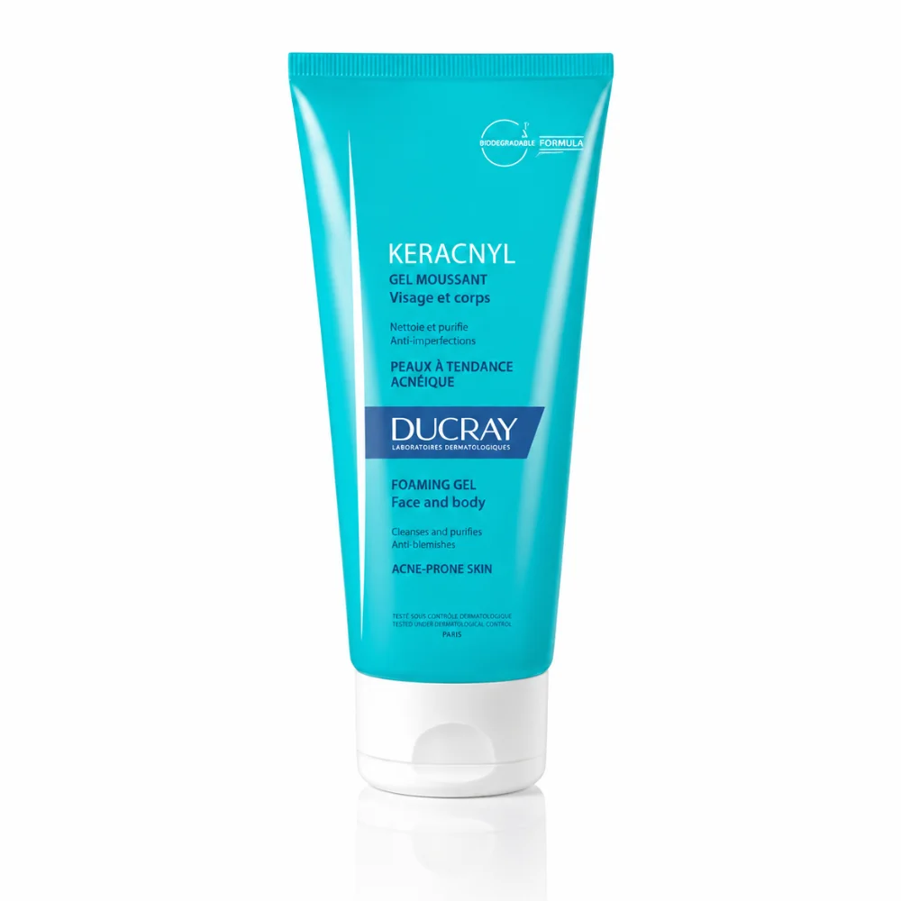 DUCRAY KERACNYL GEL MOUSSANT 200ML DUCRAY KERACNYL GEL MOUSSANT 200ML