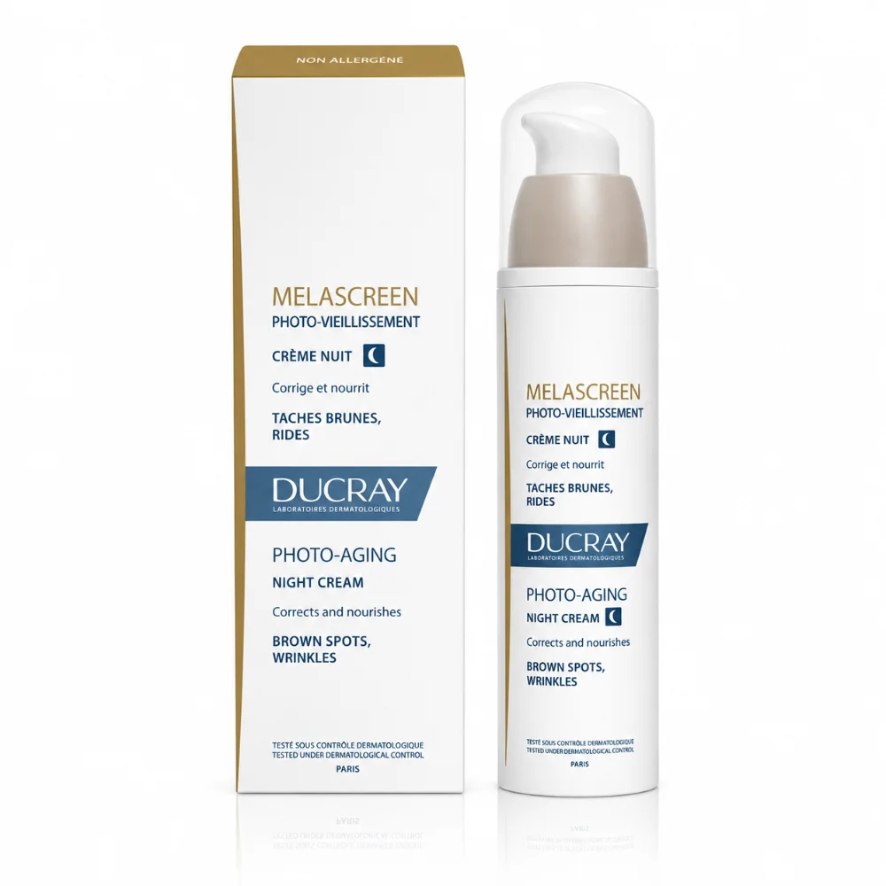 DUCRAY MELASCREEN PHOTO-AGING CRÈME NUIT 50ML DUCRAY MELASCREEN PHOTO-AGING CRÈME NUIT 50ML