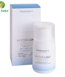 Dermedic Hydrain 3 crème de nuit hydratante anti-rides, 55g