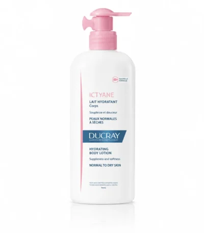 Ducray ICTYANE LAIT HYDRATANT CORPS, 400ml-3282770204780
