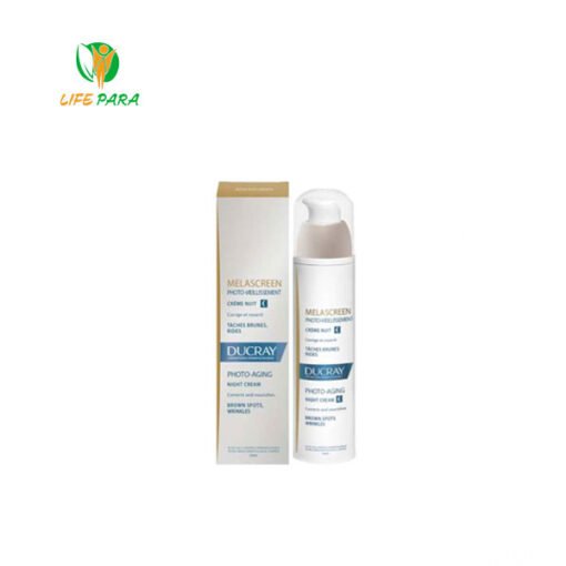 Ducray Melascreen Crème nuit contre le photo-vieillissement, 50 ml