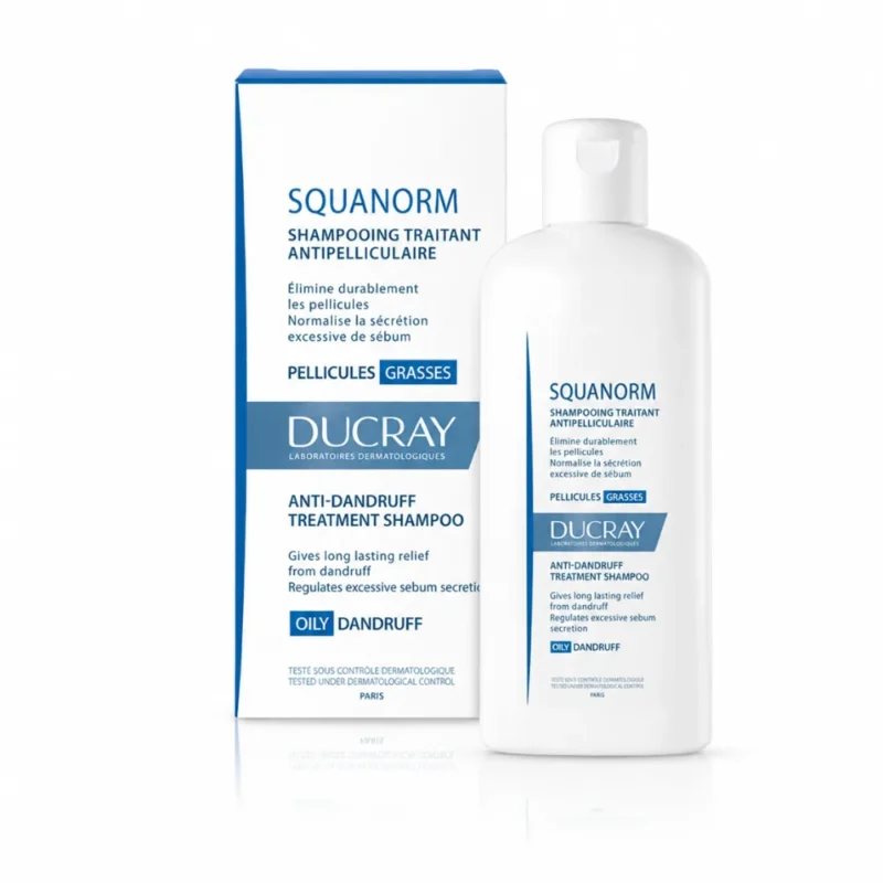 Ducray Squanorm Shampooing Pellicules Grasses
