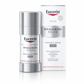 EUCERIN HYALURON-FILLER PEELING & SÉRUM NUIT 30 ML