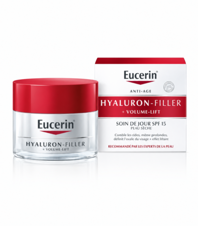 EUCERIN HYALURON-FILLER + VOLUME-LIFT Soin de Jour Peau Sèche