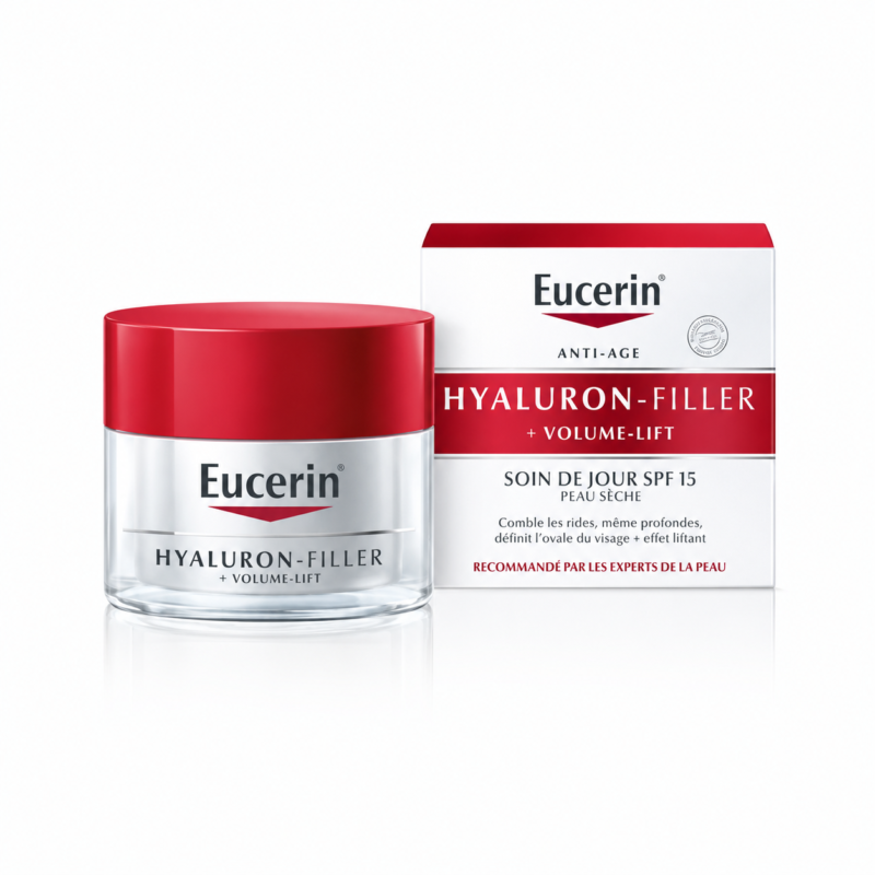 EUCERIN HYALURON-FILLER + VOLUME-LIFT Soin de Jour Peau Sèche