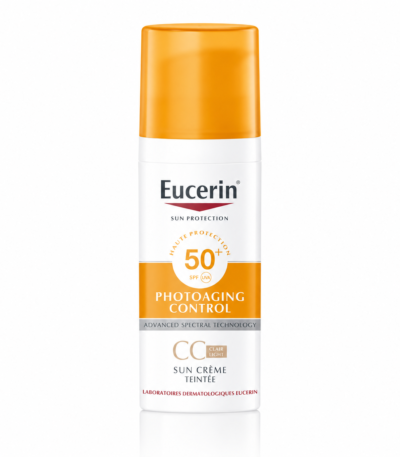 EUCERIN SUN PHOTOAGING CONTROL CC CREME TEINTEE SPF50+ 50ML