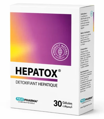 FIGOPHARMA HEPATOX (Boîte de 30 Gélules)-6192474400173
