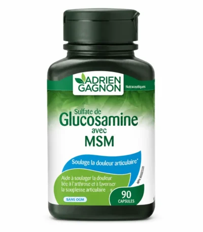 GLUCOSAMINE AVEC MSM, 30 COMPRIMES