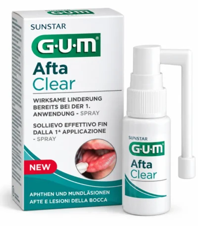 GUM Afta clear Spray Buccal, 15ml