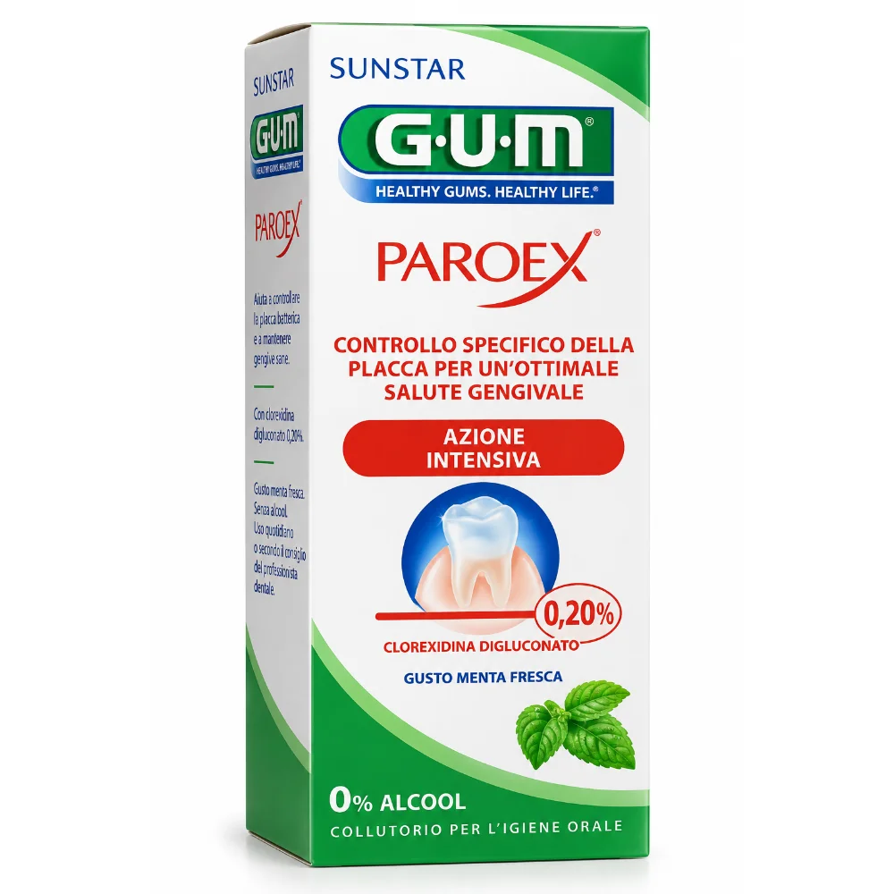 GUM bain de bouche paroex 0.20% chx 300.ml 1785