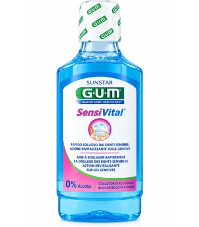 GUM Bain de Bouche SensiVital, 300ml