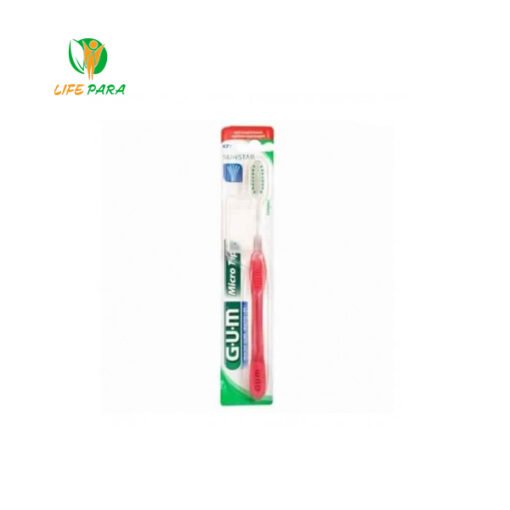 GUM Brosse à dents MicroTip souple compacte (471)