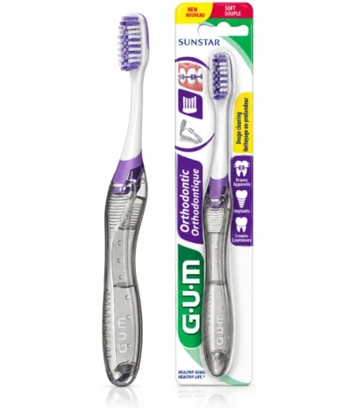 GUM Brosse à dents Ortho Traveler (125)