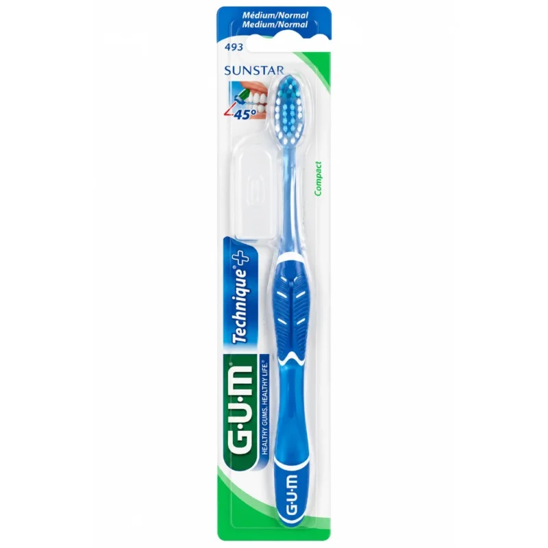 GUM Brosse à dents Technique Compact medium (493)