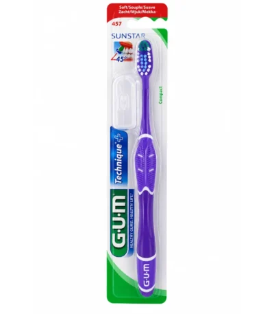 GUM Brosse à dents Technique Compact souple (491)