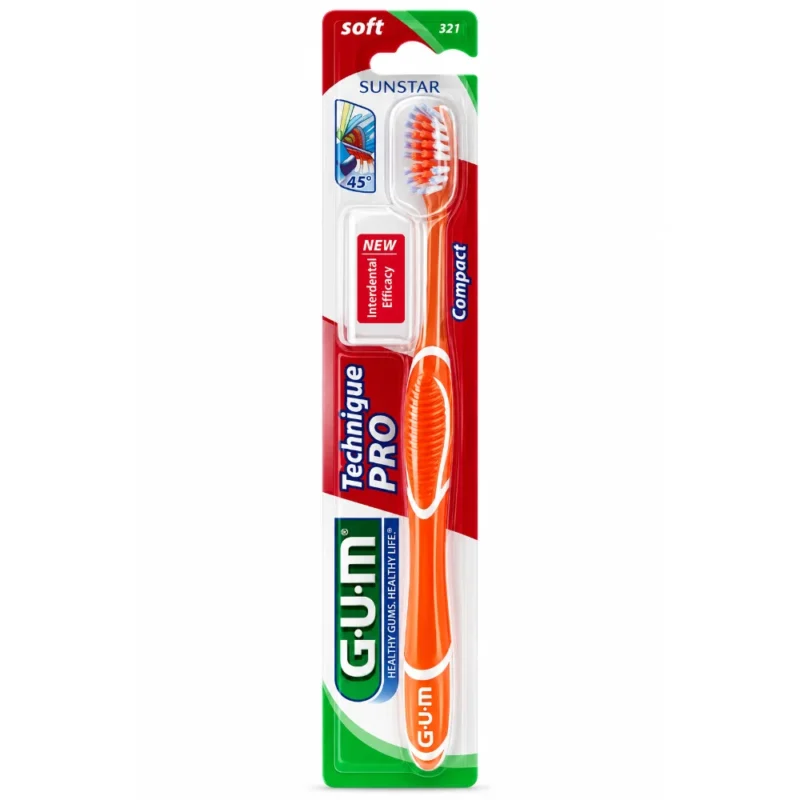 GUM Brosse à dents Technique Pro souple (525)