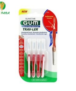 GUM Brossette TravLer Cylindrique 0,8 mm (1314)